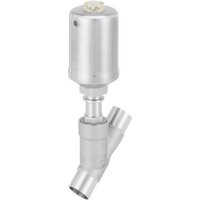 Bürkert Schrägsitzventil 363850 2060 Gehäusematerial Edelstahl Dichtungsmaterial FKM 1St. von Bürkert