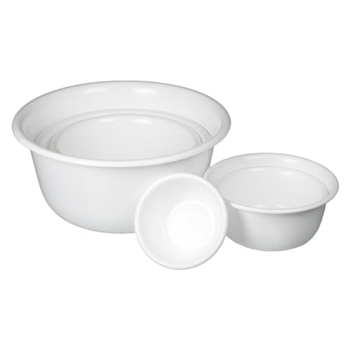 Bürkle Polypropylen Schüssel Sterilisierbar, 7L Kapazitat, Weiß, 320mm Durchmesser von Bürkle