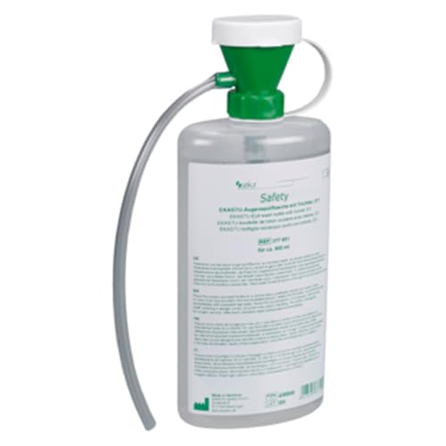 Bürkle Polyethylen Augenspülflasche, Anleitung Aufgedr, Transparent von Bürkle