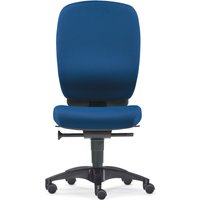 SITWELL STEIFENSAND Bürodrehstuhl PROFI, DIN-Bandscheibensitz, blau von SITWELL STEIFENSAND