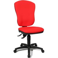 Topstar® Bürodrehstuhl Point 80, große Rückenlehne, Muldensitz, rot von Topstar®