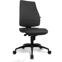 Topstar® Bürodrehstuhl Syncro, gepolsterte Rückenlehne, ergonomischer Bandscheibensitz, anthrazit von Topstar®