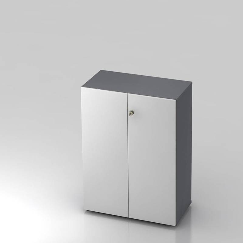 Aktenschrank Büroschrank PLUS - Büromöbel Plus - 3 Ordnerhöhen 80cm breit abschliesbar - auf Rechnung von Büromöbel Plus
