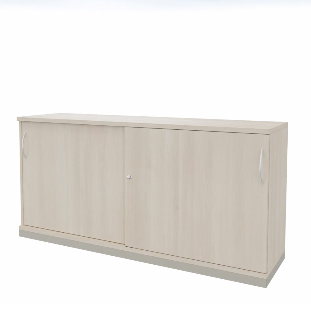 Schiebetürenschrank | Aktenschrank | Sidebord | Büroschrank 2OH x 1600 mm breit + Schrankserie Profi von Büromöbel Plus