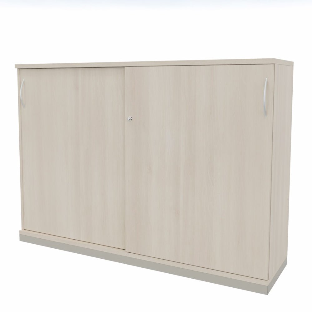 Schiebetürenschrank | Aktenschrank | Sidebord | Büroschrank 3OH x 1600 mm breit + Schrankserie Profi von Büromöbel Plus