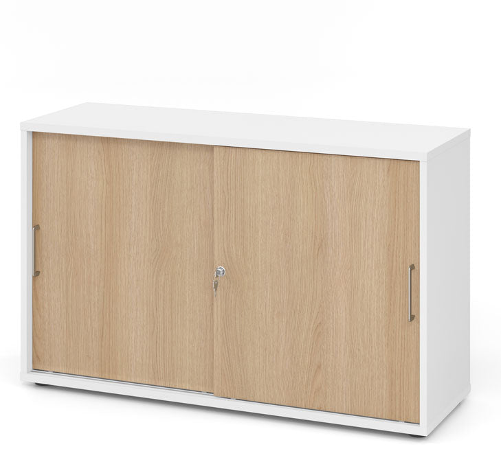 Hammerbacher Schiebetürenschrank 1752S, Holz, abschließbar, 120 x 74,8 x 40cm, auf Rechnung von Hammerbacher