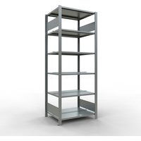 SCHULTE Aktenregal GF, doppelseitig, mit Mittelanschlägen, FL 150 kg, HxBxT 2.000 x 750 x 600 mm von SCHULTE
