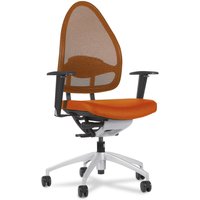 Topstar® Bürodrehstuhl Open Base 10, ohne Kopfstütze, ergonomisch, rot von Topstar®