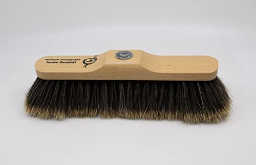 MAAJ ZIMMERBESEN Premium MIT GESPALTENER ROSSHAAR-BESTÜCKUNG WIE ZU Omas Zeiten - Made IN Germany von MAAJ