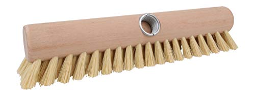 REDECKER 242528 Schrubber / Wischer, 28 cm, Rundholz, Buchenholz, Fibre (Naturfaser) von Redecker