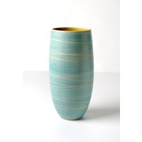 Handgetöpferte Hohe Vase Für Langstielige Blumen Geschenke Sie von Bueschelkeramik