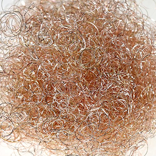 Bütic Engelshaar - Lametta - Flower Hair, Farbe:Silber/Gold/Kupfer, Pack mit:200g von Bütic GmbH