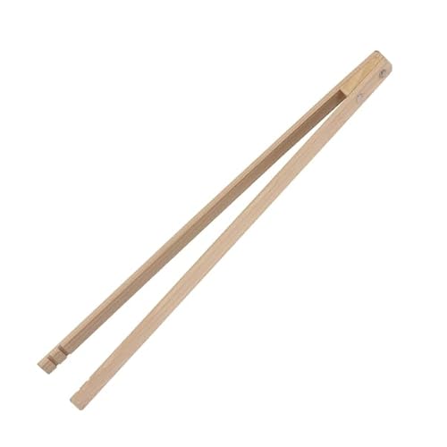 Bütic Profi Grillzange aus Buchenholz in 3 Größen - Robuste Hartholz Grillzange mit verleimten und verschraubten Griff., Länge (cm):50cm lang von Bütic GmbH