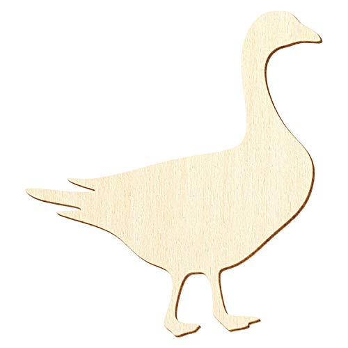 Holz Gans - Deko Basteln 3-50cm, Größe:5cm, Pack mit:100 Stück von Bütic GmbH