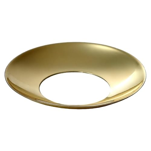 Kerzenhalter Messing 10-22mm - Tüllen und Tropfenfänger messing - einzeln oder als Set für 10mm, 12mm, 14mm, 17mm, 20mm und 22mm Kerzen, Größe:12mm Fänger, Anzahl:10 Stück von Bütic GmbH