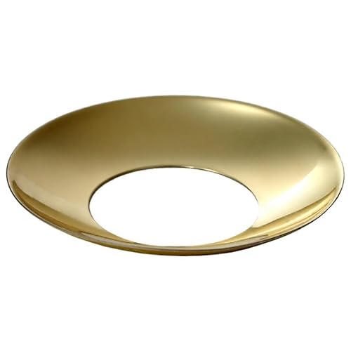 Kerzenhalter Messing 10-22mm - Tüllen und Tropfenfänger messing - einzeln oder als Set für 10mm, 12mm, 14mm, 17mm, 20mm und 22mm Kerzen, Größe:17mm Fänger, Anzahl:10 Stück von Bütic GmbH