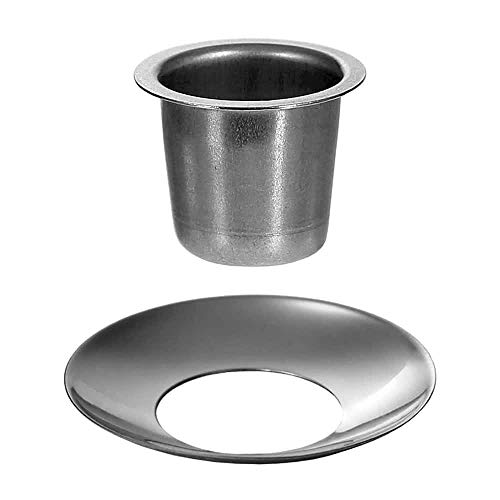 Kerzenhalter konisch Silber 22mm - Tülle und Tropfenfänger einzeln oder im Set - die perfekte Kerzentülle für Spitzkerzen, Größe:Tülle + Fänger 4er Set Kerzenhalter konisch Silber 22mm - Tülle und Tropfenfänger einzeln oder im Set - die perfekte Kerzentülle für Spitzkerzen, Größe:Tülle + Fänger 4er Set von Bütic GmbH