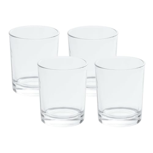 klare Teelichtgläser hoch für 40mm Teelichter Votivglas Glas Windlicht Teelicht, Größe:4er Set klare Teelichtgläser hoch für 40mm Teelichter Votivglas Glas Windlicht Teelicht, Größe:4er Set von Bütic GmbH