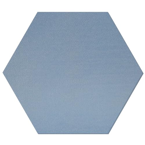 Hellblaues Filz Sechseck Hexagon - Deko Basteln 3-60 cm, Pack mit:50 Stück, Breite:6cm breit von Bütic