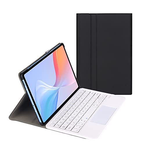 Bueuwe Tastatur hülle für Samsung Galaxy Tab S5e 10.5 2019-7-farbige Bluetooth-Tastatur mit Hintergrundbeleuchtung und Touchpad für SM-T720/T725/T727,Schwarz,White Keyboard Bueuwe Tastatur hülle für Samsung Galaxy Tab S5e 10.5 2019-7-farbige Bluetooth-Tastatur mit Hintergrundbeleuchtung und Touchpad für SM-T720/T725/T727,Schwarz,White Keyboard von Bueuwe