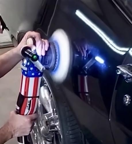 Buff Brite Flamethrower III (Version 3.0) – Lichter für Poliermaschine | Perfekte Ergänzung zu Karosserie-Werkzeugen, Auto-Detailing-Kit oder Auto-Puffer-Polierer von Buff Brite
