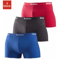 Buffalo Boxer, (Packung, 3 St.), mit Overlock-Nähten vorn von Buffalo