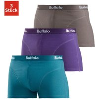 Buffalo Boxer, (Packung, 3 St.), mit Overlock-Nähten vorn von Buffalo