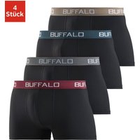 Buffalo Boxer "Boxershorts für Herren", (Packung, 4 St.), aus Baumwoll-Mix von Buffalo