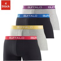 Buffalo Boxer "Boxershorts für Herren", (Packung, 4 St.), aus Baumwoll-Mix von Buffalo