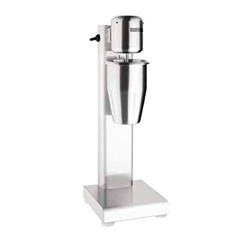 Buffalo CT938 einzelner Milchshake Spindelmixer, 52cm x 18cm x 18cm, Silber Buffalo CT938 einzelner Milchshake Spindelmixer, 52cm x 18cm x 18cm, Silber von Buffalo