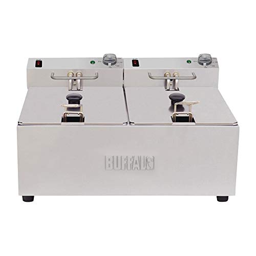 Buffalo FC257 Doppelfritteuse, 10L Kapazität Buffalo FC257 Doppelfritteuse, 10L Kapazität von Buffalo