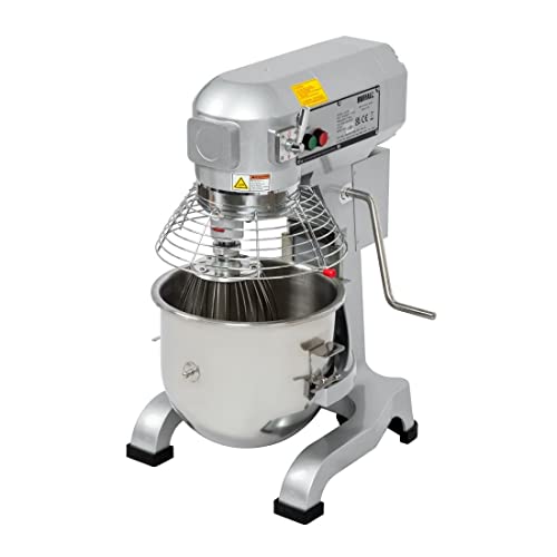 Buffalo Planetenmixer 20 l – Gewerblicher Edelstahlmixer, 3 Geschw. GL191 von Buffalo