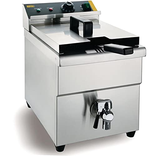 Buffalo Induktionsfritteuse 7,5 l 3 kW – Temperaturkontrolle CP793 von Buffalo
