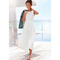 Buffalo Spitzenkleid in Maxilänge, modische Lochstickerei, elegant von Buffalo