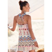 Buffalo Strandkleid, mit besonderem Trägerdesign und Ethnoprint, Minikleid, Sommerkleid von Buffalo