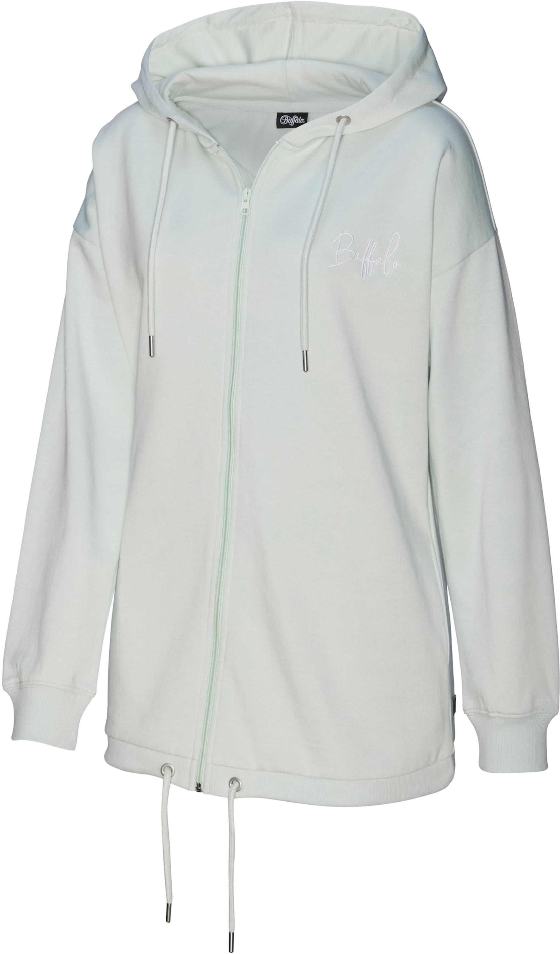 Kapuzensweatjacke in mint von Buffalo von Buffalo