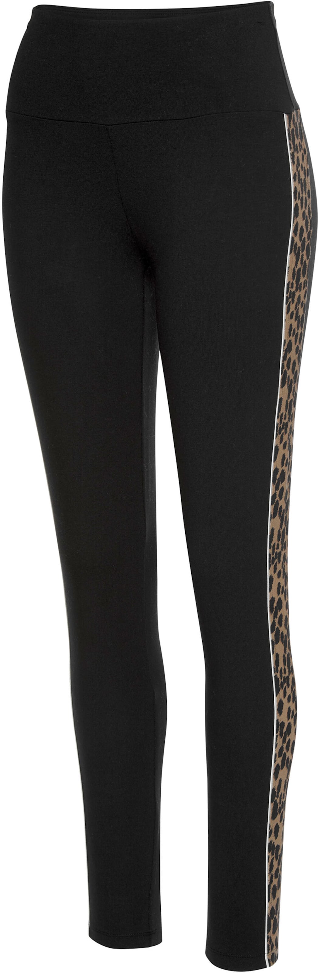 Leggings in schwarz-gemustert von Buffalo von Buffalo