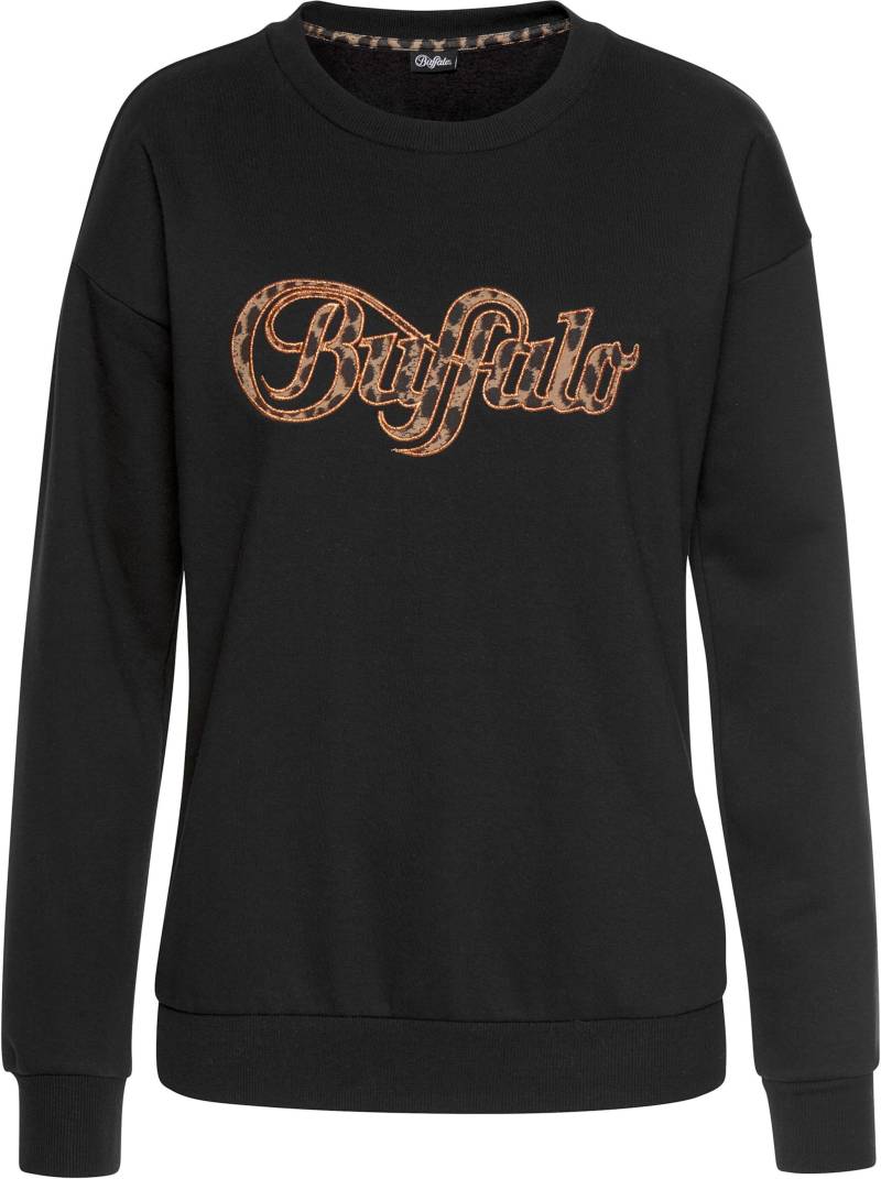 Sweatshirt in schwarz von Buffalo von Buffalo