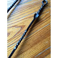 Grill-Werkzeug - Steakwender, Fleischwender Aus Schmiedekunst, Leaf Twist von BuffaloCreekArtisans