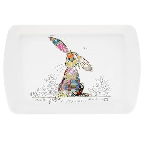 Lesser & Pavey Kleines Serviertablett im britischen Design | Abendessen für mehrere Anwendungen rund um das Haus | Binky Bunny Tabletts zum Servieren von Speisen oder Getränken Bug Art von Bug Art