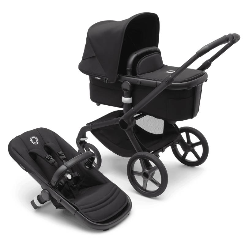 Bugaboo Fox 5 2 In 1 Komfort Kinderwagen Midnight Black Kinderwagenbuggy Buggy B-Ware von Bugaboo