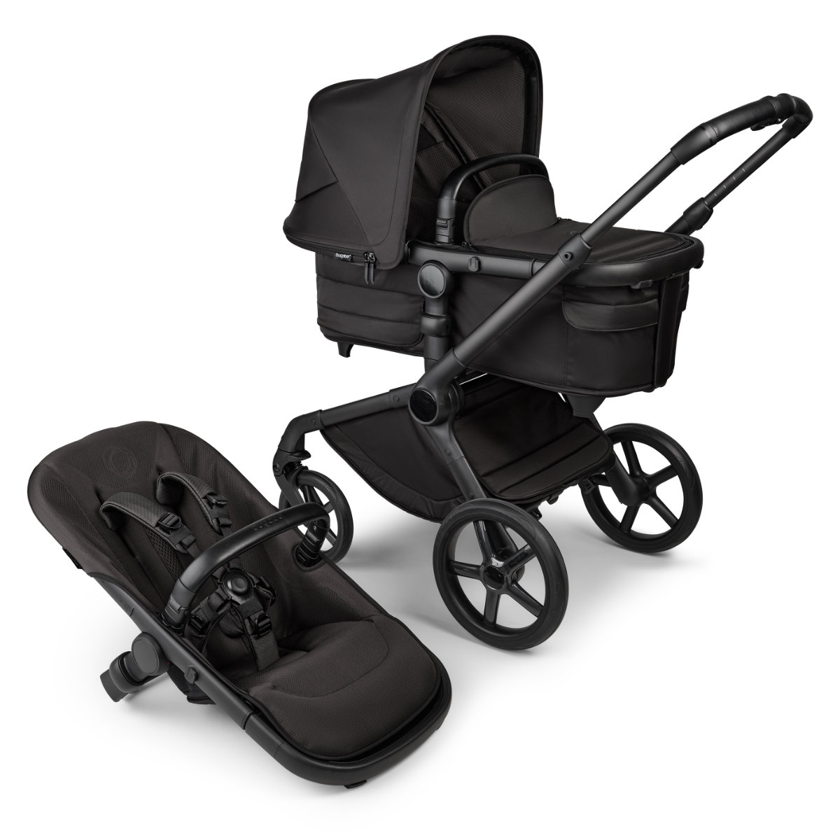 Bugaboo Fox 5 Kombikinderwagen Noir Limited Edition Buggy Kinderwagen Wagen B-Ware Bugaboo Fox 5 Kombikinderwagen Noir Limited Edition Buggy Kinderwagen Wagen B-Ware von Bugaboo