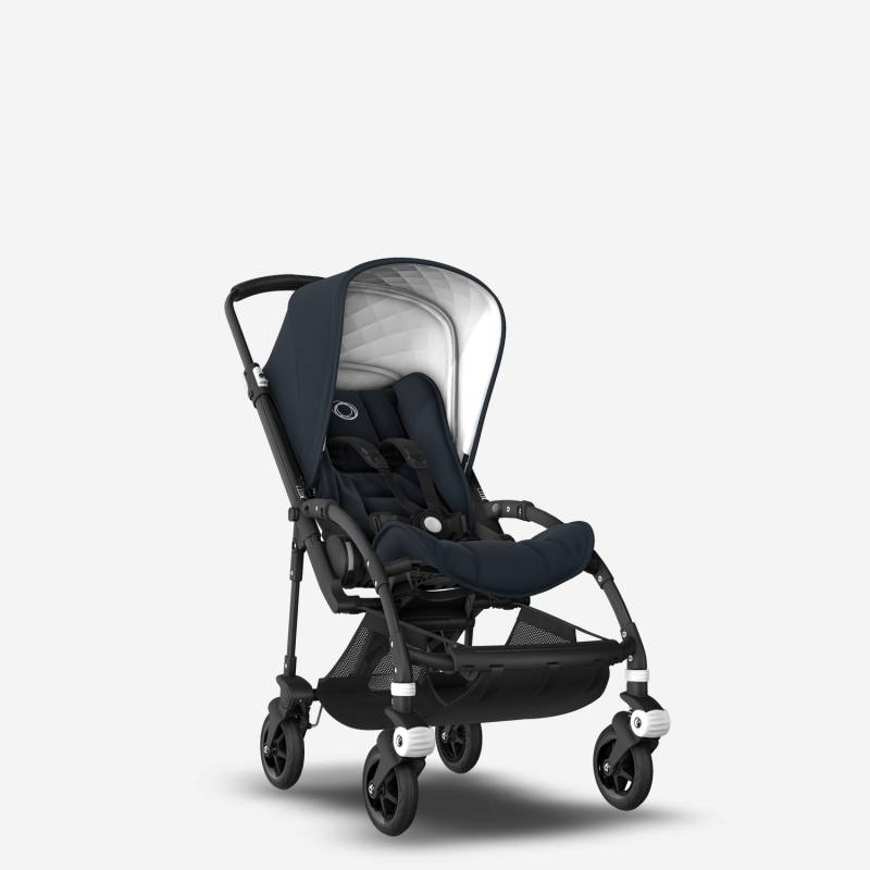 B-Ware Bugaboo Kinderwagen Bee5 Complete Emea Alu/ Grey Mel. 20 Kombi Kinderwagen von Bugaboo