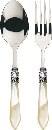 Bugatti oxbam-n3211/12 Oxford, 2-teiliges Set Tafelservice, Edelstahl/ABS Elfenbeinfarben 30,5 x 14 x 3 cm Bugatti oxbam-n3211/12 Oxford, 2-teiliges Set Tafelservice, Edelstahl/ABS Elfenbeinfarben 30,5 x 14 x 3 cm von BUGATTI