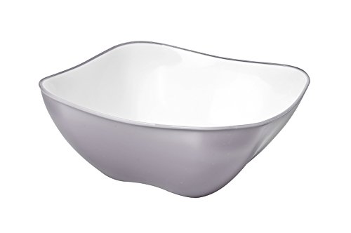 Bugatti glgu-02197 Glamour Easy Salatschüssel Polypropylen grau, Polypropylen, grau, 24x24x9,5 cm Bugatti glgu-02197 Glamour Easy Salatschüssel Polypropylen grau, Polypropylen, grau, 24x24x9,5 cm von BUGATTI