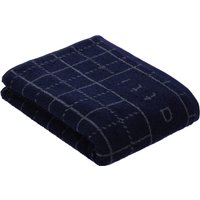 bugatti Badetuch "Perezzi", (1 St., Badetuch 67 x 140 cm), Jacquard in smartem Karolook von Bugatti