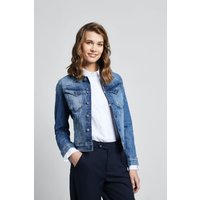 bugatti Jeansjacke, ohne Kapuze, in Used-Optik von Bugatti