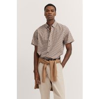bugatti Kurzarmhemd, mit Button-Down-Kragen von Bugatti