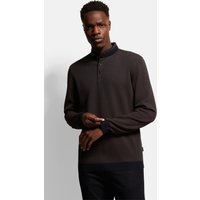 bugatti Langarm-Poloshirt, mit Stehkragen bugatti Langarm-Poloshirt, mit Stehkragen von Bugatti