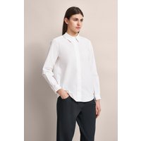 bugatti Langarmbluse aus elastischer Baumwolle von Bugatti